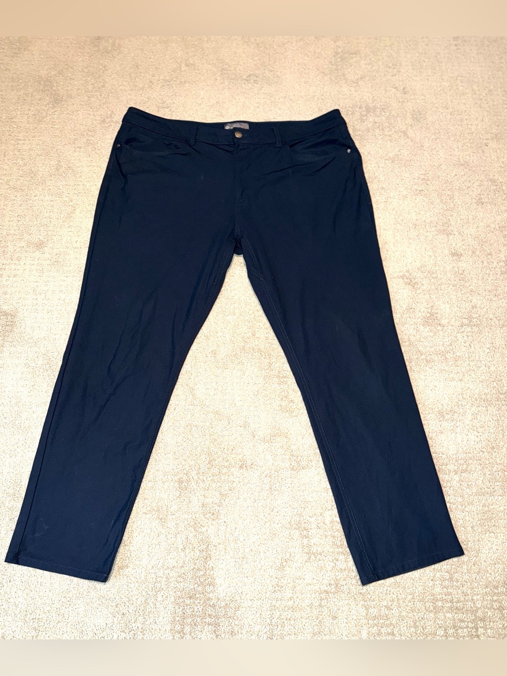 Men's Navy Blue Casual Pants Size 40x30